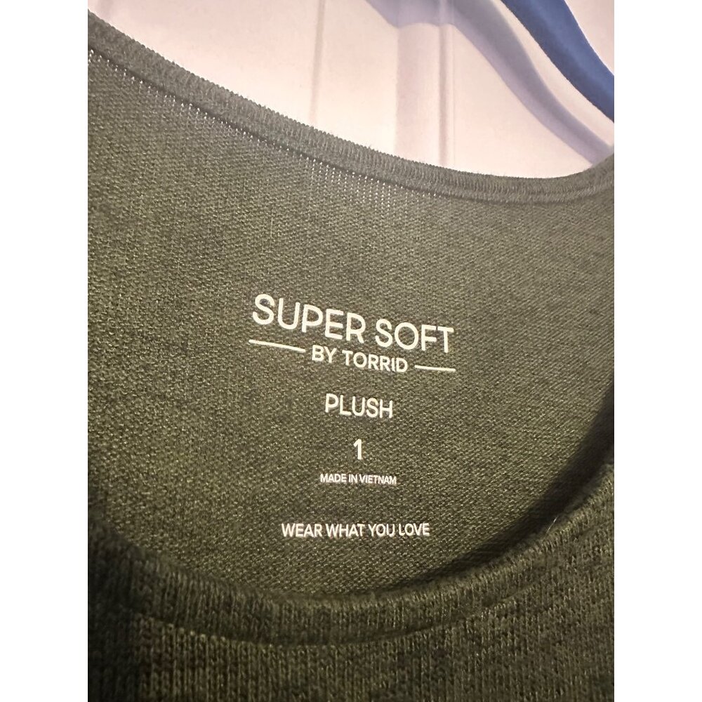 Torrid Super Soft long sleeved dress 1X - Picture 4 of 6